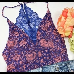 Free People Intimately The Century Lace-Contrast